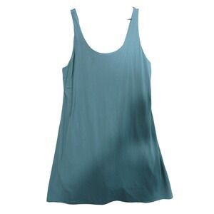 Sleeveless Teal Shift Dress - Casual Women's Dress